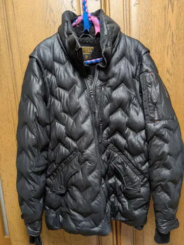 FIELD CORE 다운 자켓 3L 블랙