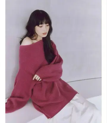 프레이 아이디 라쿤 오프숄더 니트 원피스 새상품