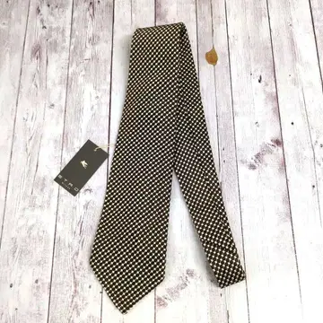 ETRO 브라운 체크 무늬 넥타이