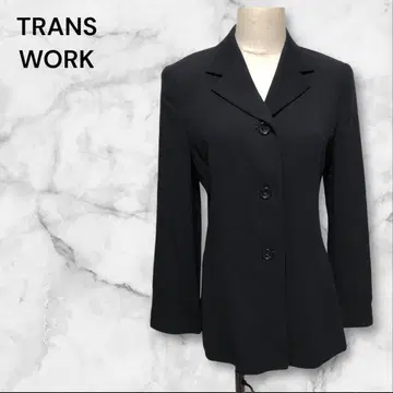 [ 레어 새상품급 ] 변압기 워크 블랙 테일러드 자켓 상의 겉옷