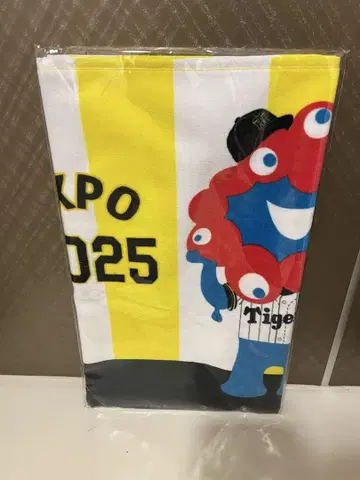 한신 타이거즈 미야쿠미야쿠 페이스 타월 만박 한신 타월