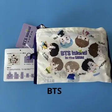 시마무라 BTS Island 인더섬 콜라보 상품 에코백