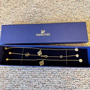 Swarovski Faith 목걸이 골드 팔찌