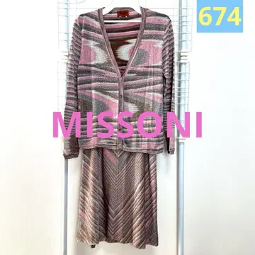 MISSONI 얇은 소재 니트 셋업