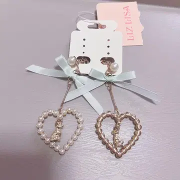 [ 새상품 ] LIZ LISA 하트형 귀찌 토끼
