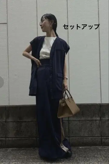 셋업 Ameri JERSEY TRACKSUIT VEST SKIRT