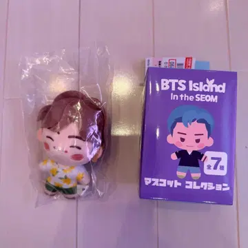 BTS V 테테 태현 마스코트 봉제 인형 시마무라 인더섬