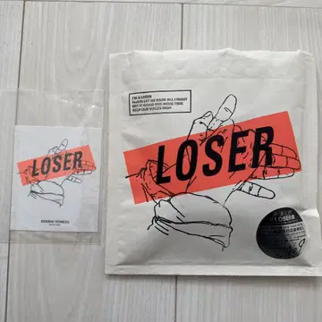 요네즈켄시 LOSER 초회 한정판 CD 스티커 도그택 포함