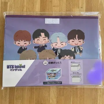 시마무라 BTS 인 더 섬 수납 박스