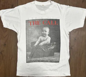 THE CALL 밴딩 티셔츠 80s 빈티지 티셔츠