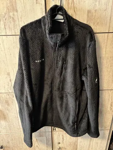 MAMMUT 플리스 자켓 블랙