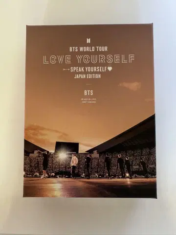 BTS WORLD TOUR LOVE YOURSELF DVD