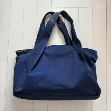 [ 가격 인하 ] CAMPER 네이비 토트백 캠퍼 백