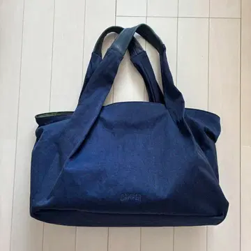 CAMPER 네이비 토트백 캠퍼 백