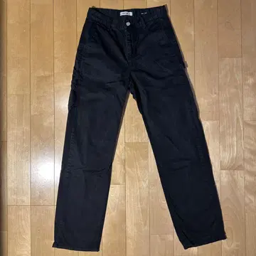 Carhartt WIP RELAXEDSTRAIGHT 워크 팬츠 블랙
