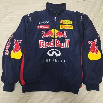 Red Bull 점퍼 네이비 자수