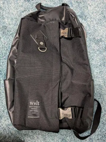 w*lt walt 월트 블랙 백팩 대용량