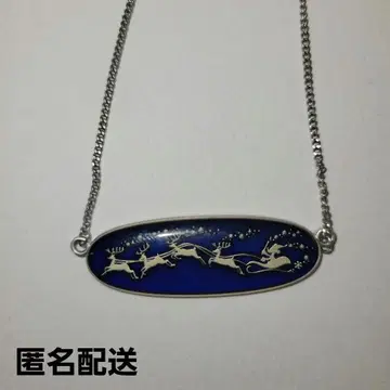 디즈니랜드 크리스마스 미키마우스 목걸이 1983년