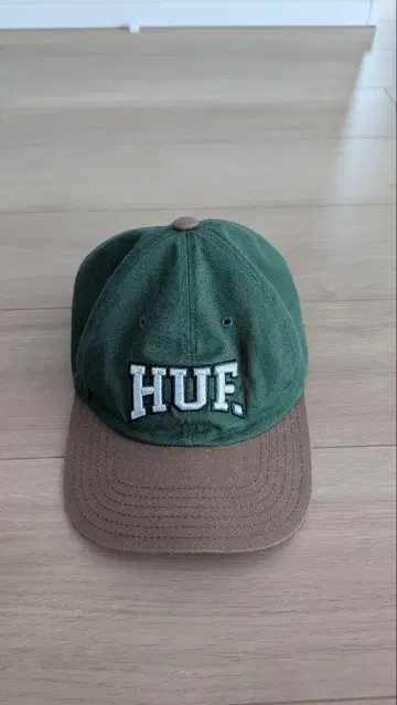 HUF 야구 모자 그린/브라운