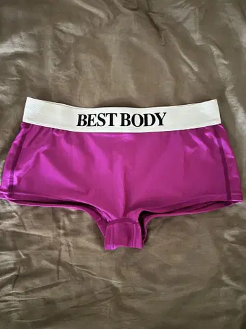 BEST BODY 예선 팬츠 핑크 M 사이즈