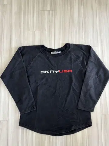 DKNY USA 블랙 트레이닝복 맨투맨 00s 90s