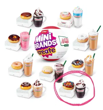 미니 브랜드 크리에이트 크리스피 크림 도넛 minibrands zuru