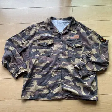 U.S. ARMY 카모플라쥬 자켓 남성용 구제 의류