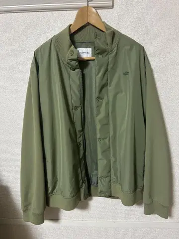 LACOSTE 올리브 그린 자켓 L