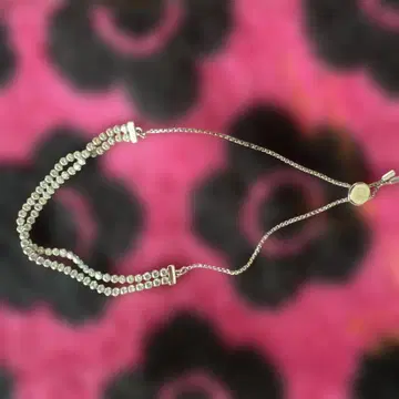 SWAROVSKI 팔찌 실버 컬러