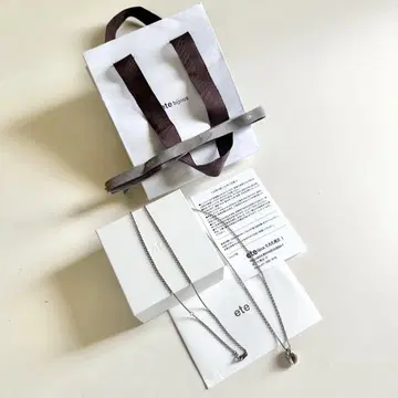 [ 새상품급 ] ete 에테 로우 롱 목걸이