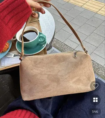 nugu daisy 스웨이드 토트백