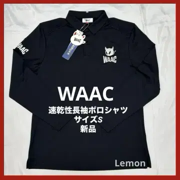 WAAC 긴팔 속건성 골프웨어 사이즈 S 새상품 피케 셔츠