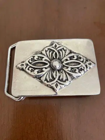 고딕풍 실버 버클 STERLING SIRVER 925