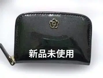 마리콴트 소가죽 에나멜 동전 지갑