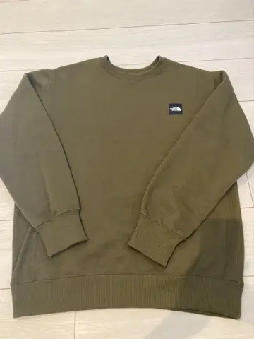 THE NORTH FACE 올리브 크루넥 트레이닝복 M