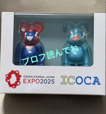 미야쿠미야쿠 ICOCA 만박 베어브릭 BE@RBRICK 한정판 이코짱