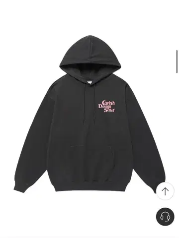 Cavish Design Seller 후드티 차콜