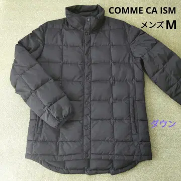 COMME CA ISM 남성용 M 다운 자켓 블랙