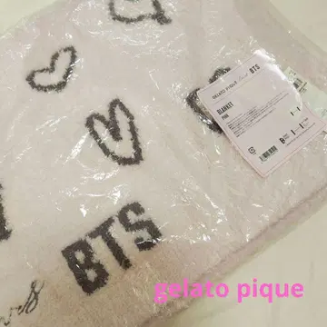 새상품! 젤라또피케 BTS 담요 핑크 콜라보