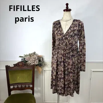 새상품급 FIFILLES paris 스트레치 원피스