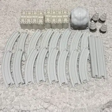 프라레일 설국 레일 세트 화이트 레일