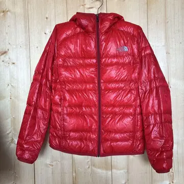 THE NORTH FACE 레드 다운 자켓 포켓터블
