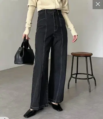 카프리슈 마쥬 데님 블랙