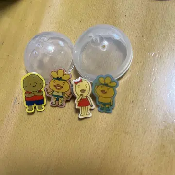 오뎅군 핀 배지 4체 세트 헤이세이