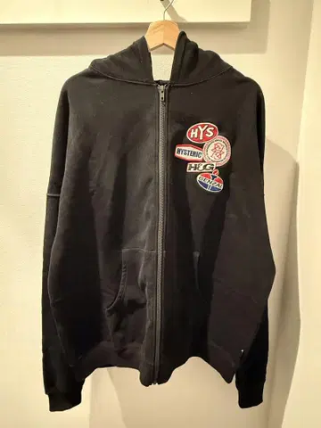 Hysteric glamour x genzai 후드티