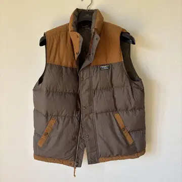 L.L.Bean 다운 베스트 XL 사이즈 브라운/오렌지 엘엘빈