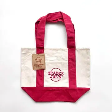 [ 익명 배송/새상품 ] 미국 트레조 에코백 미니 토트백 레드 빨간색