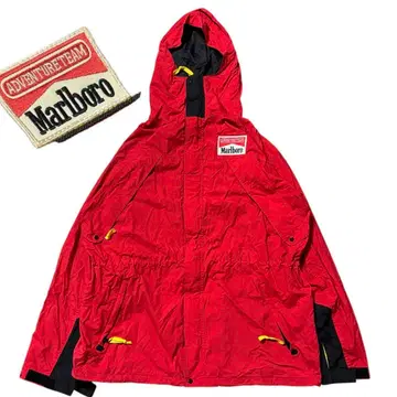 90s Marlboro 나일론 아노락 자켓