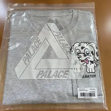 PALACE PALMATION T-SHIRT GREY X-LARGE