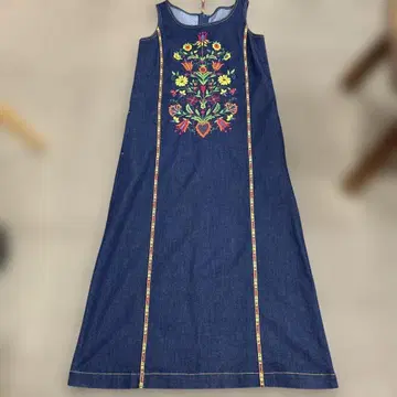쿄코히가 SHOP 채널 스트레치 데님 원피스 사이즈 M